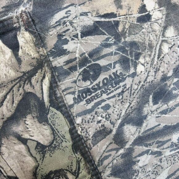 Vintage Deer River Bomber Jacket Mens XL Camo Made In USA Treebark - Picture 3 of 6